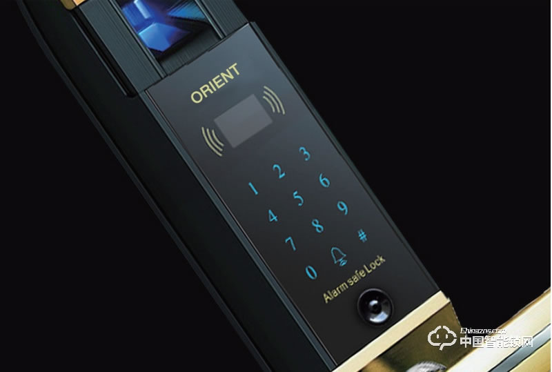 奧聯(lián)智能鎖 小滑蓋指紋密碼鎖 防盜門智能鎖