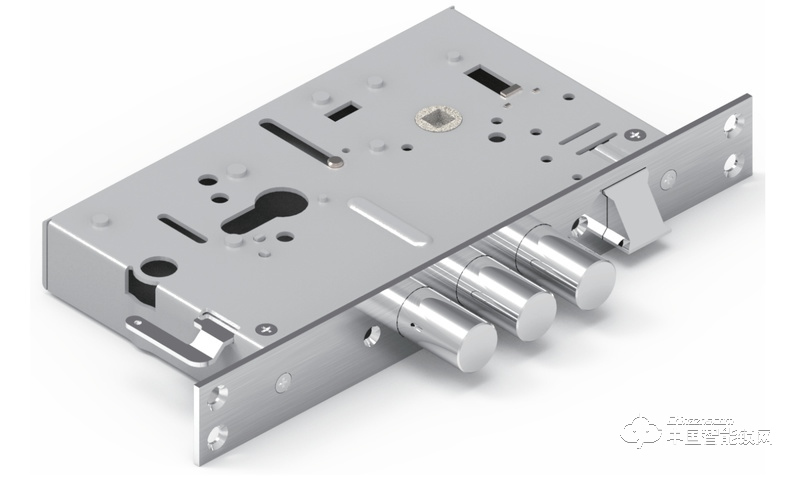 奧聯(lián)智能鎖 小滑蓋指紋密碼鎖 防盜門智能鎖