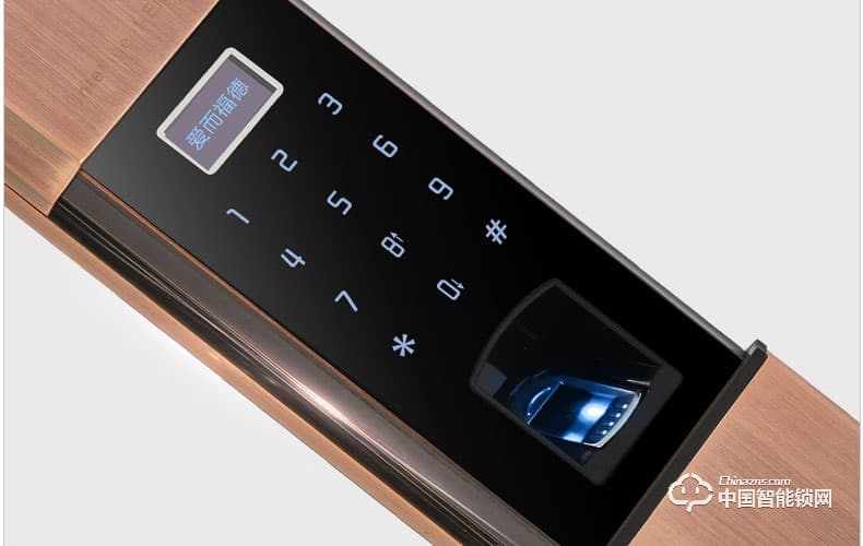 愛而福德指紋鎖 家用防盜門指紋 APP遠程遙刷卡電子門禁鎖