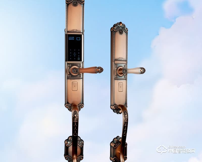 科塞達(dá)智能鎖 別墅門指紋鎖 鋅合金防盜密碼鎖