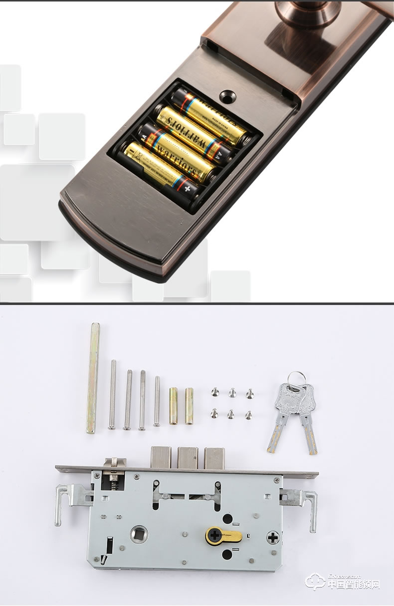 歐立智能鎖 指紋鎖防盜門鎖 密碼智能鎖 家用電子鎖