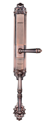 君豪指紋鎖 鋅合金智能門鎖 別墅指紋密碼鎖