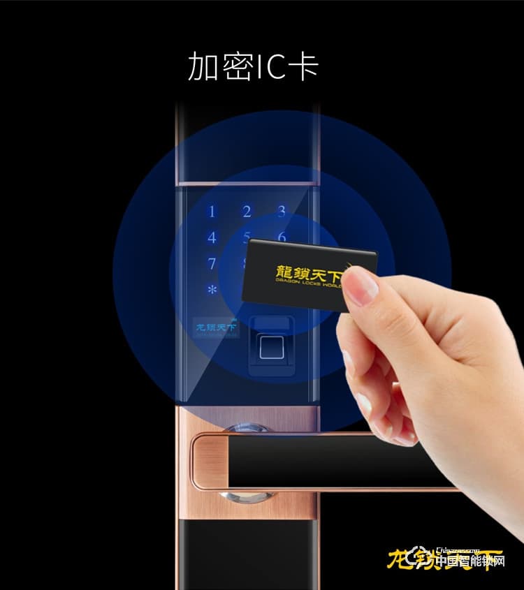 龍鎖天下智能鎖 智能鎖 指紋鎖 密碼鎖家用防盜門鎖電子鎖Z12
