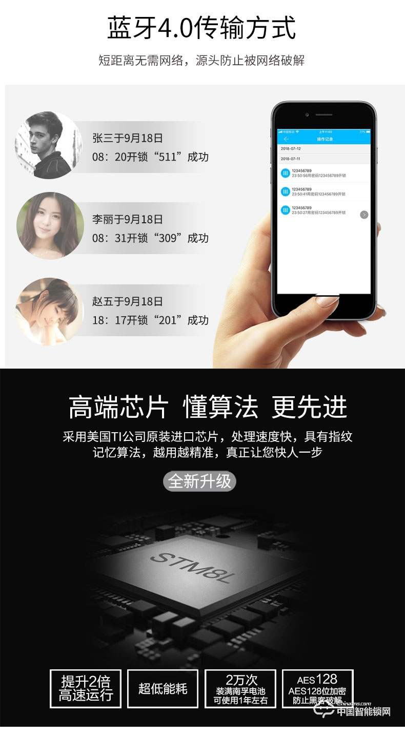 視佳指紋鎖 家用防盜門智能密碼鎖