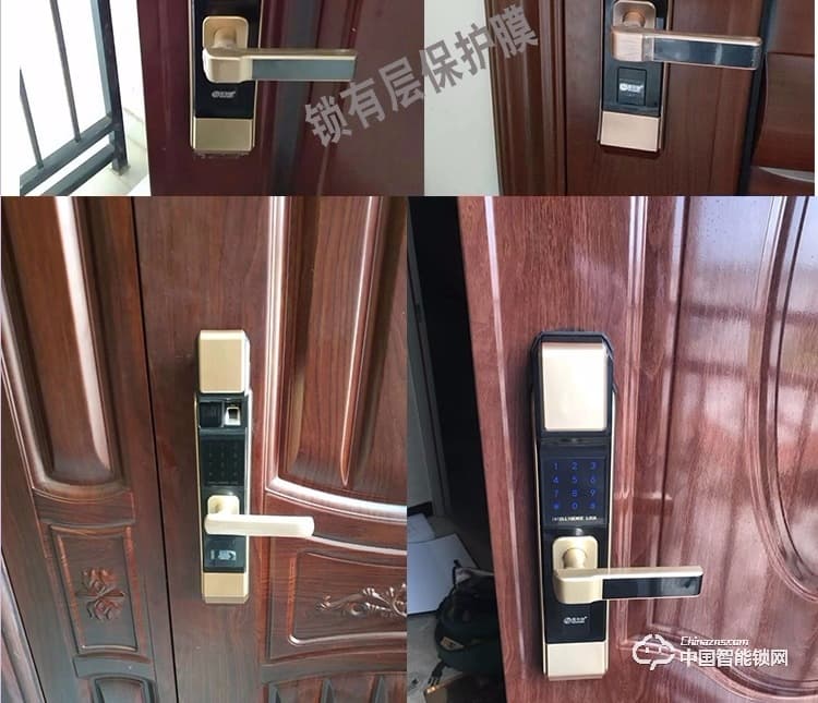 美爾固指紋鎖 防盜大門鎖電子指紋鎖密碼刷卡