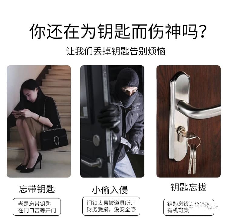 美爾固指紋鎖 電子密碼感應鎖遠程控制鎖