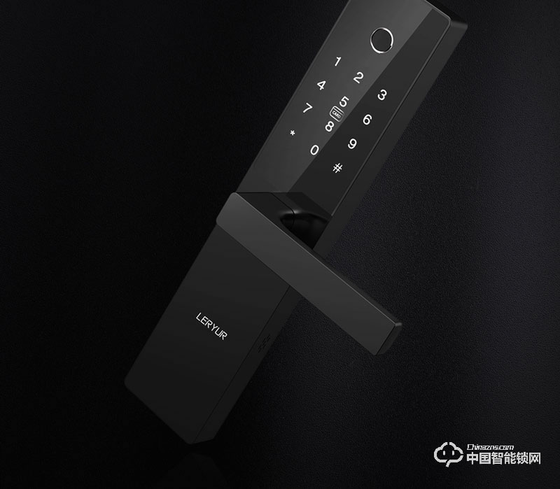 樂柚智能鎖 直板指紋密碼鎖 家用防盜門智能鎖