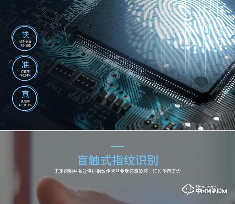 樂柚智能鎖 推拉式指紋鎖 家用防盜門木門智能鎖
