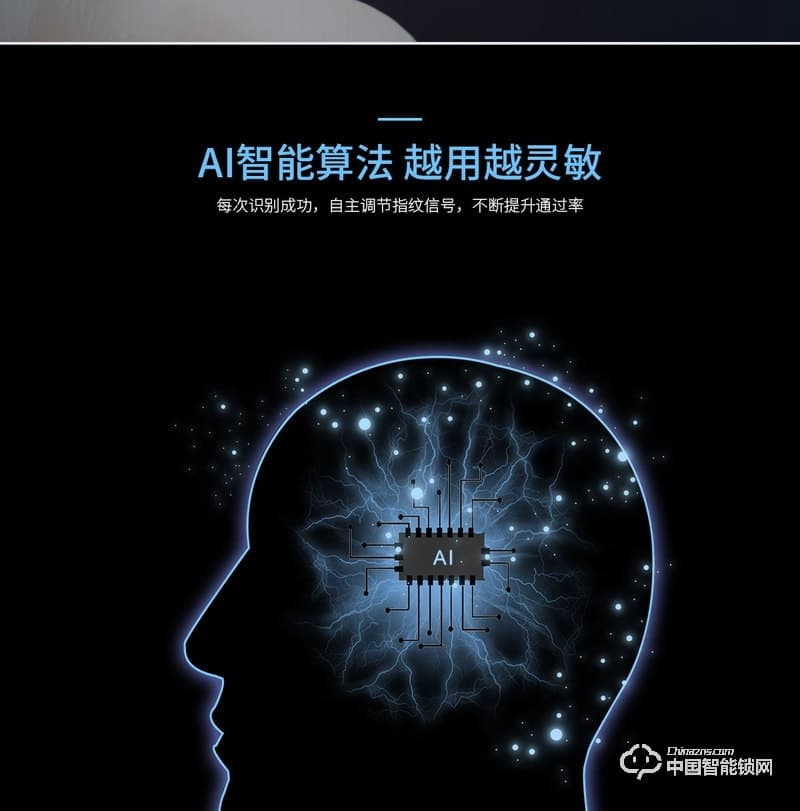 樂柚智能鎖 直板指紋鎖 防盜門電子密碼鎖