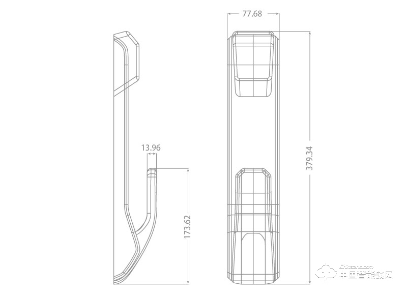 鎧蒂芭克智能鎖 人臉識別智能鎖 防盜門電子密碼鎖