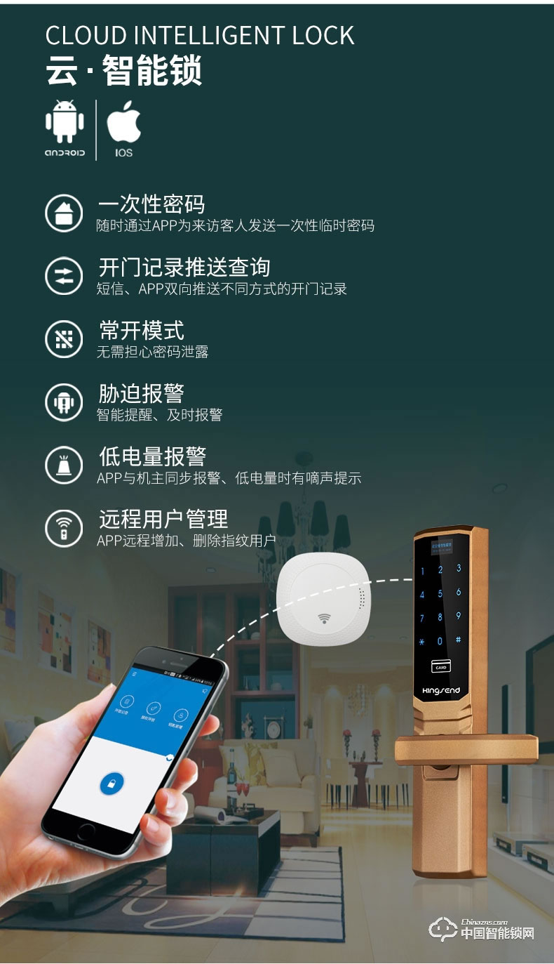 勁圣盾指紋鎖 全自動(dòng)家用密碼鎖智能感應(yīng)鎖