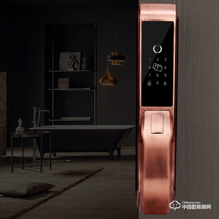 帝豐智能鎖 鋅合金指紋密碼鎖 防盜門智能鎖