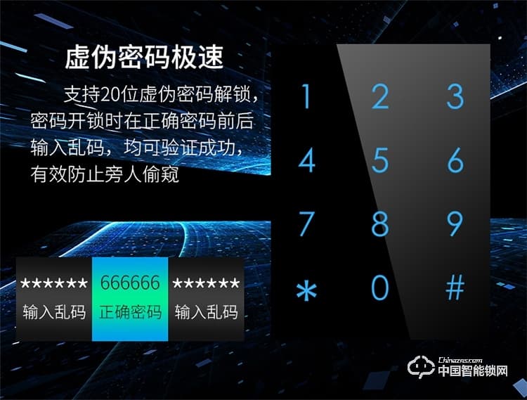 迪克曼智能鎖 智能鎖滑蓋鎖刷卡鎖A6