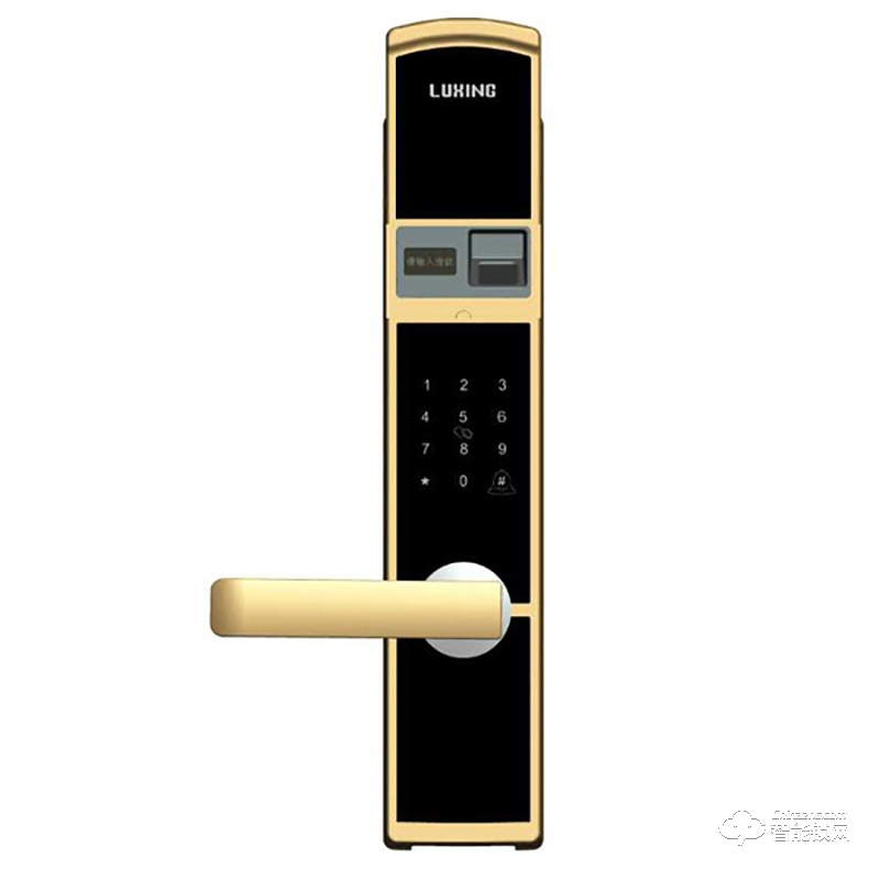 璐興智能鎖 L3002滑蓋木門電子密碼鎖