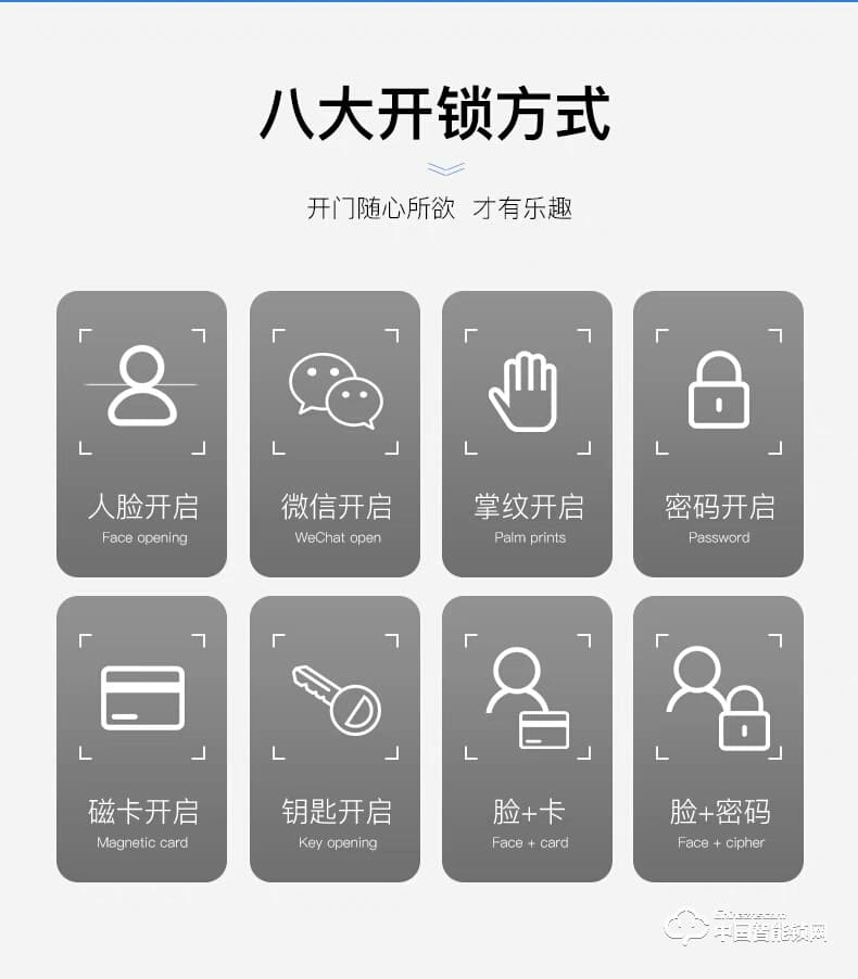 智得利智能鎖 人臉識(shí)別智能鎖 家用電子密碼鎖A-098
