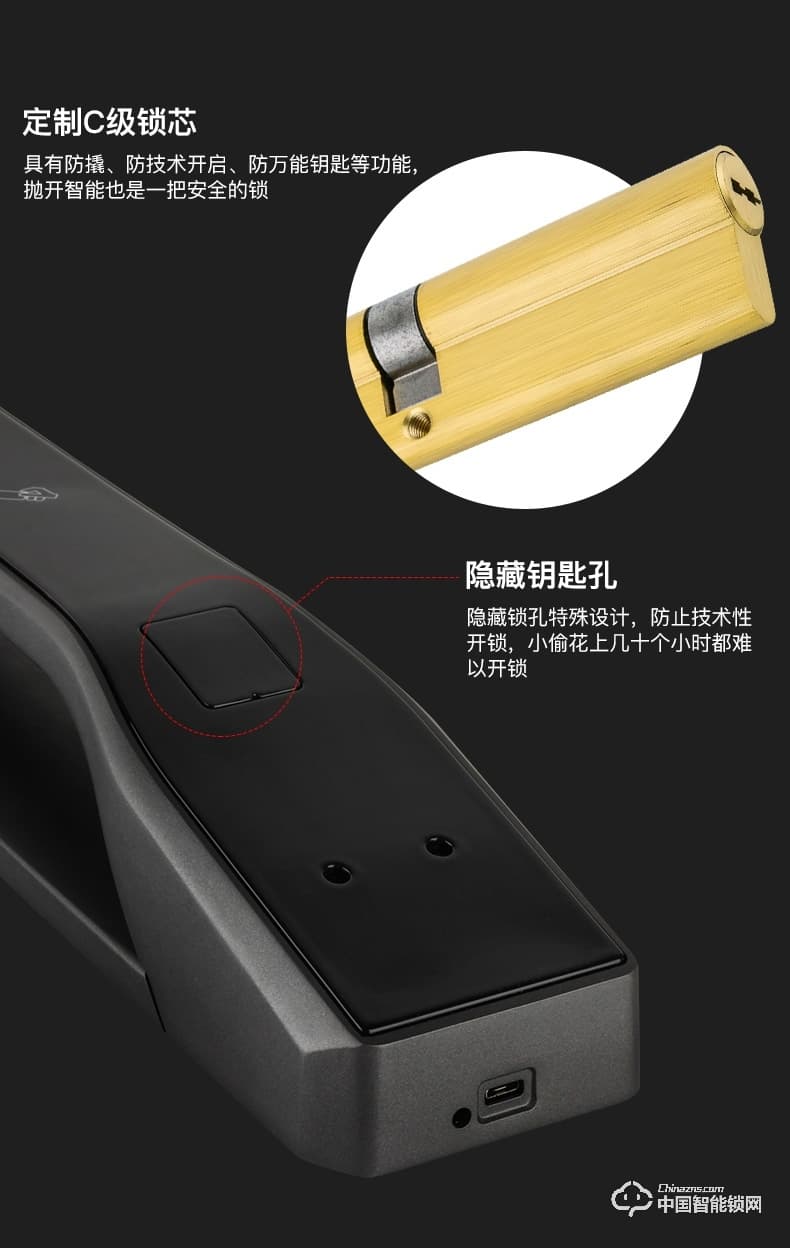 順輝智能鎖 蘭博2號人臉識別全自動智能鎖