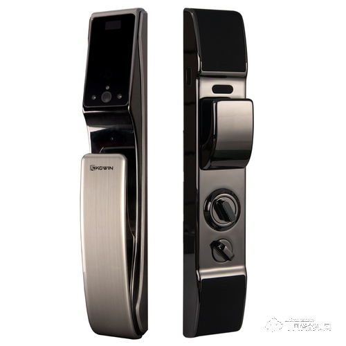 坤坤智能鎖 家用指紋鎖 電子密碼鎖K1貓眼款