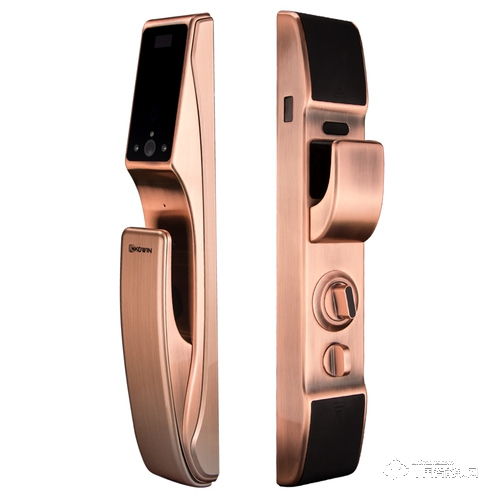 坤坤智能鎖 家用指紋鎖 電子密碼鎖K1貓眼款