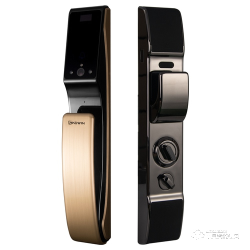 坤坤智能鎖 家用指紋鎖 電子密碼鎖K1貓眼款