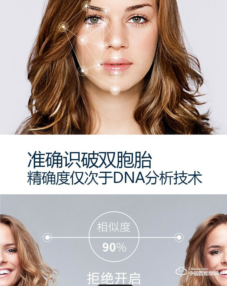 范斯洛克智能鎖 第一代人臉識別智能鎖 防盜密碼鎖