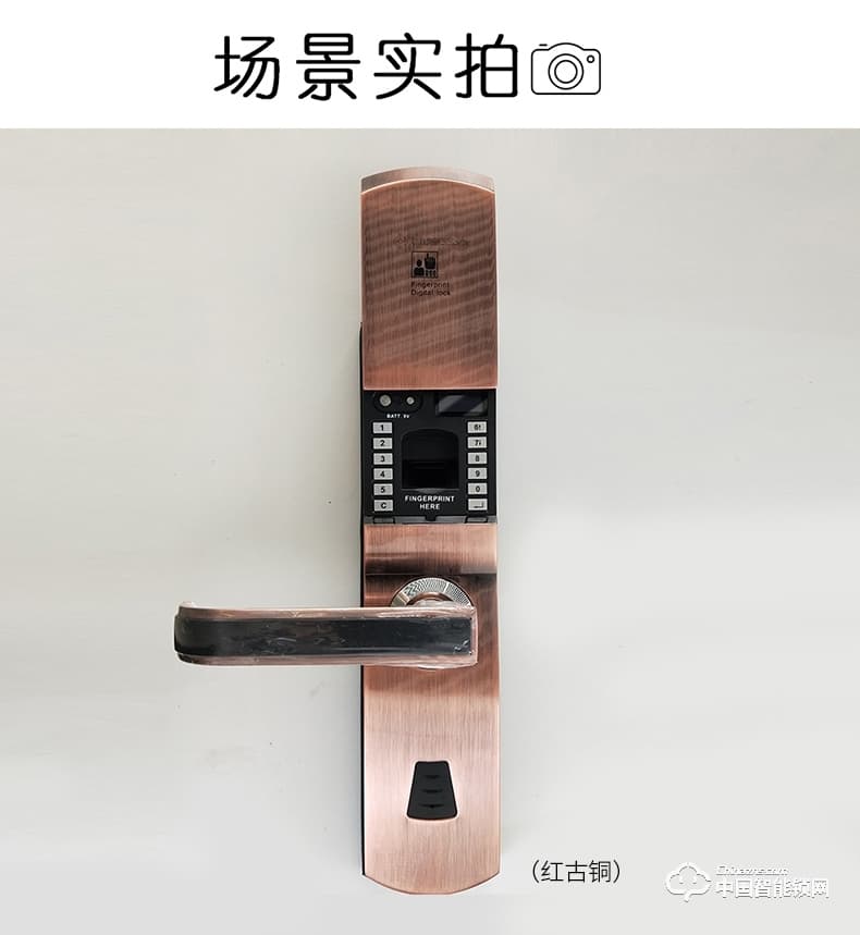 雅潔智能門鎖 AJ1021-01防盜大門密碼鎖戶外家用