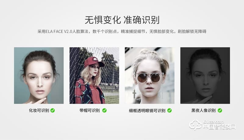 茵朗智能鎖 人臉識別智能鎖EF08