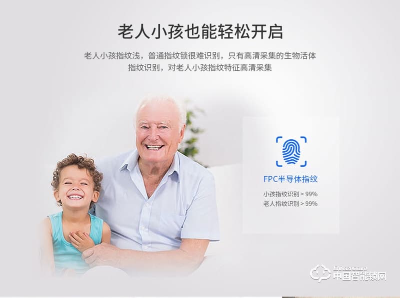 茵朗智能鎖 直板指紋鎖 家用防盜門密碼鎖