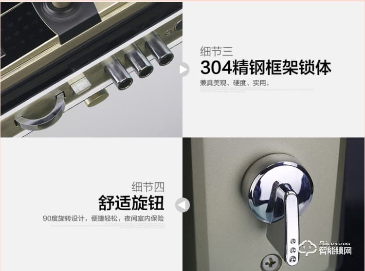 銘港物聯(lián)智能鎖 經(jīng)濟(jì)版智能指紋密碼門鎖套餐