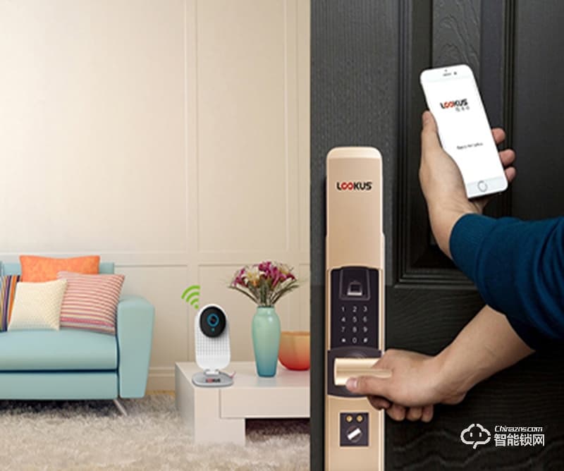 銘港物聯智能鎖 路可視智能門鎖 指紋密碼鎖