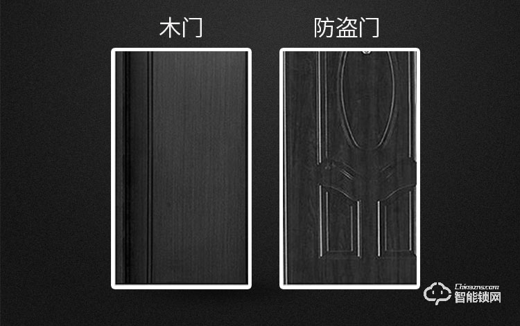 芝麻開門指紋密碼鎖家用指紋鎖智能防盜門鎖感應卡電子鎖k4