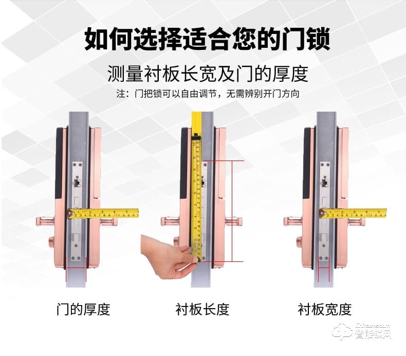 芝麻開門智能鎖 智能滑蓋指紋鎖家用防盜門鎖鋅合金電子鎖