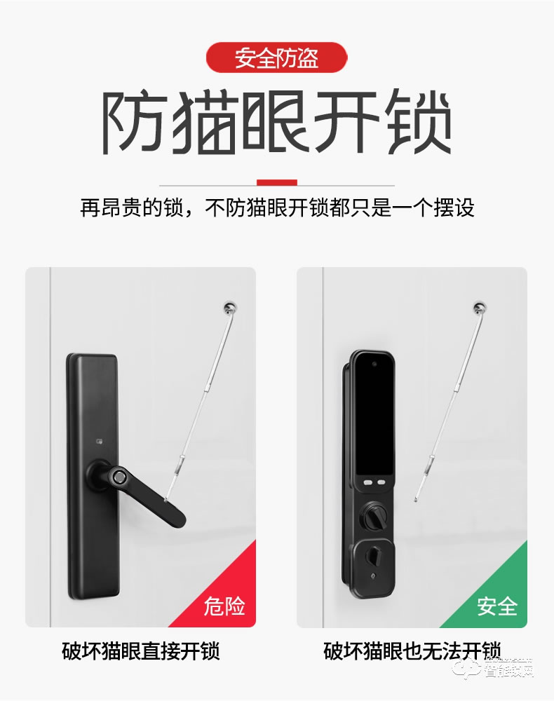 美利保指紋鎖 M8002手機(jī)APP入戶門密碼指紋鎖