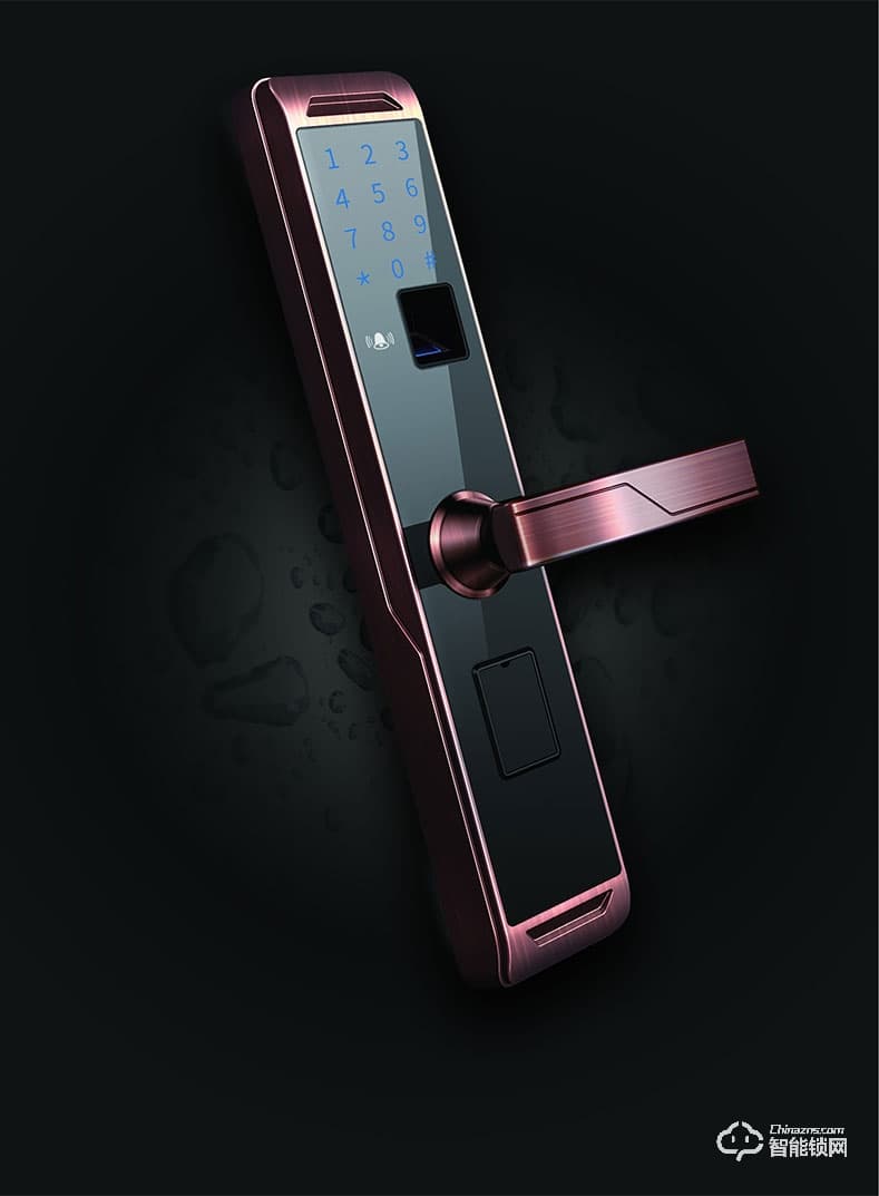 標(biāo)居智能鎖 A5系列指紋密碼鎖 防盜門智能鎖