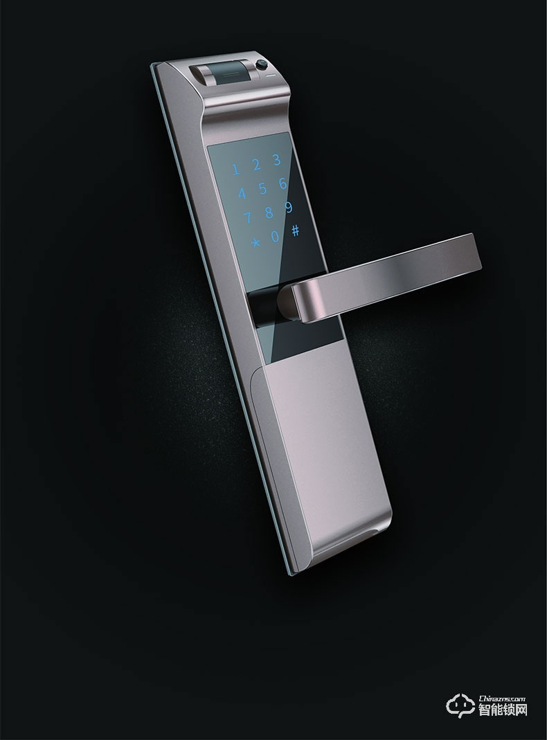 標居智能鎖 A8系列指紋密碼鎖 家用智能刷卡鎖