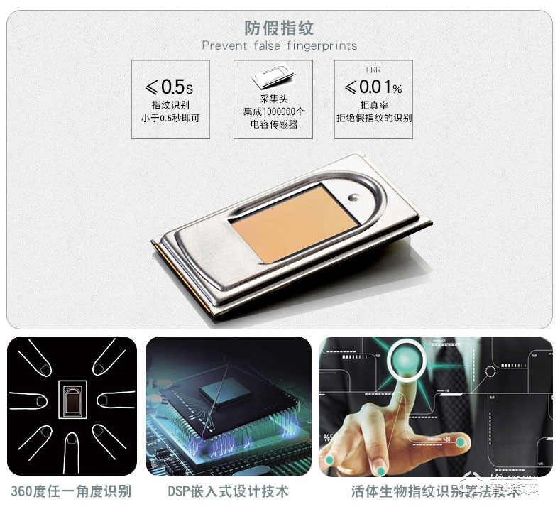 標居智能鎖 A8系列指紋密碼鎖 家用智能刷卡鎖