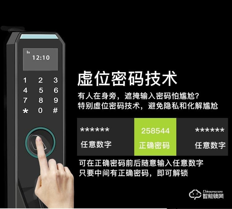 邁得豪智能鎖 MDH-M6 指紋鎖 防盜門指紋密碼鎖