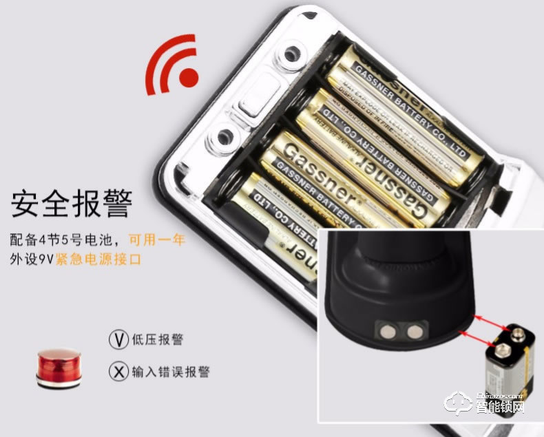 愛迪爾指紋鎖 LS9型辦公木門指紋感應(yīng)鎖