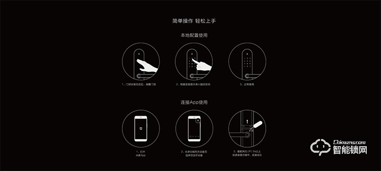 綠米智能鎖 S2指紋密碼智能鎖