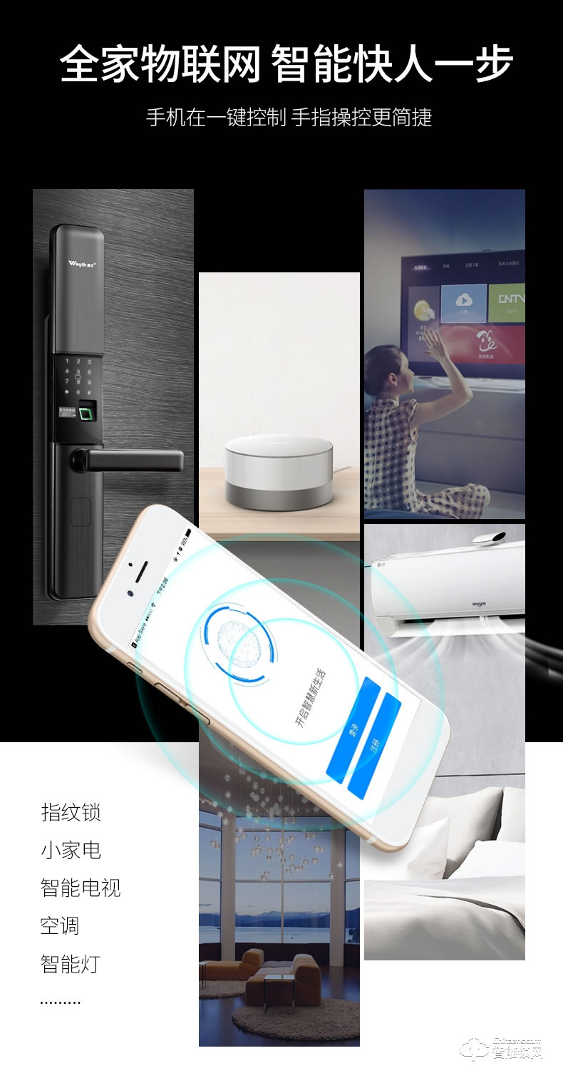 惠氏智能鎖 H88智能電子鎖遠(yuǎn)程密碼鎖