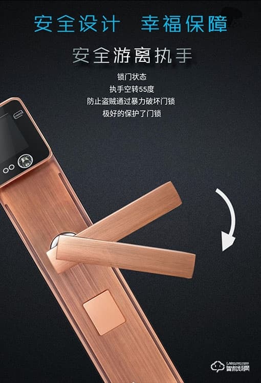 金典智能鎖 EF9128-PH人臉鎖