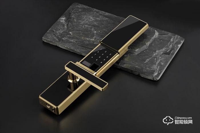 薩洛克智能鎖 滑蓋指紋密碼鎖