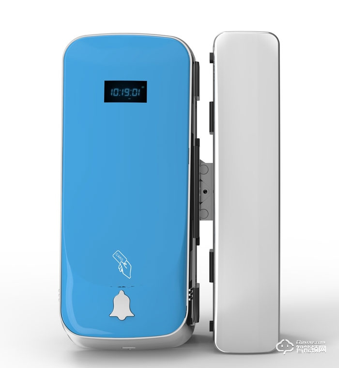 薩洛克智能鎖 S8滑蓋指紋密碼鎖