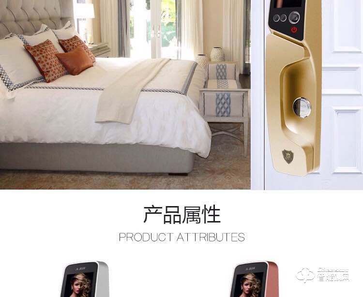 中霸智能鎖 S57人臉識別智能鎖