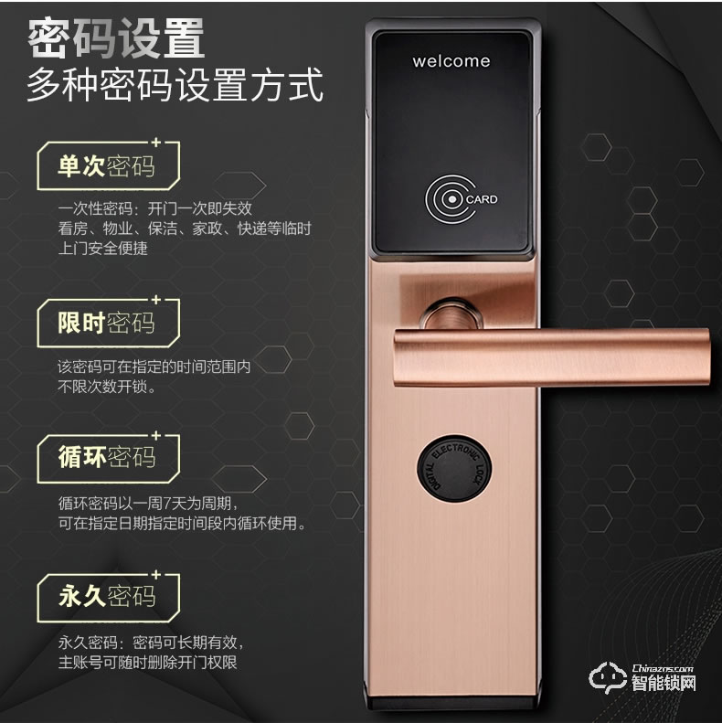 贏冠智能鎖 民宿公寓酒店智能鎖