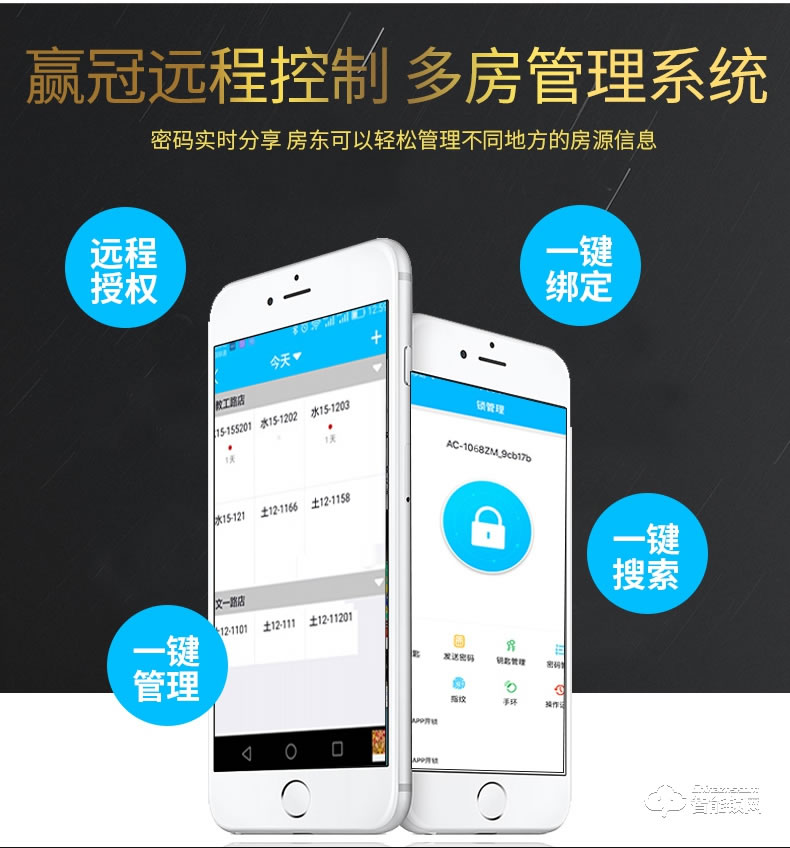 贏冠智能鎖 民宿公寓酒店智能鎖