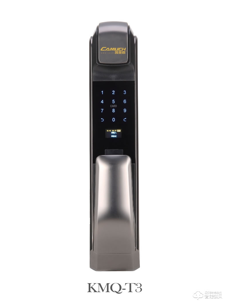 凱美奇智能鎖 KMQ-T3家用指紋鎖 防盜門密碼鎖