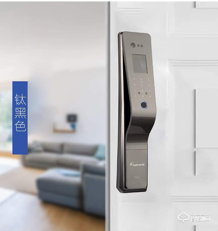 頂吉智能鎖 TOP300R人臉識別門鎖智能鎖指紋密碼鎖