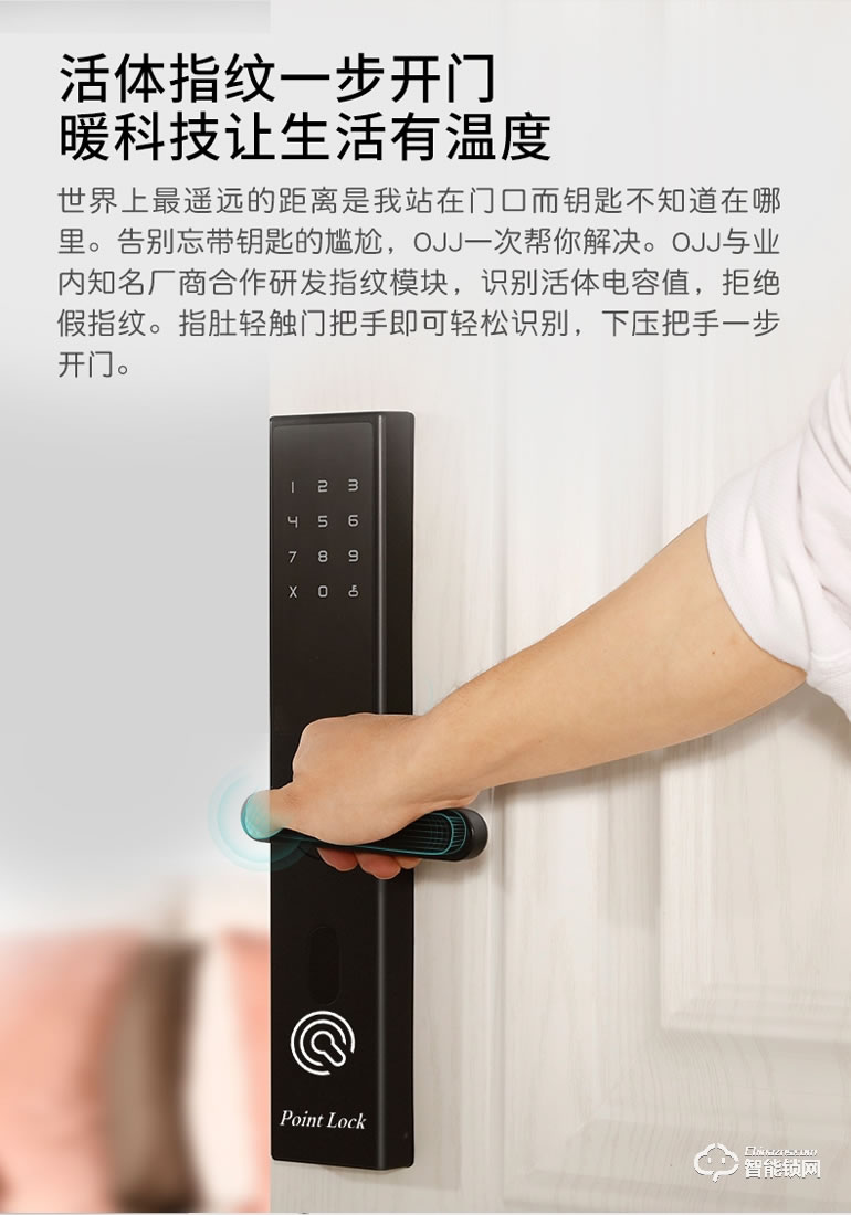 Point Lock智能鎖 酒店門禁刷卡智能門鎖