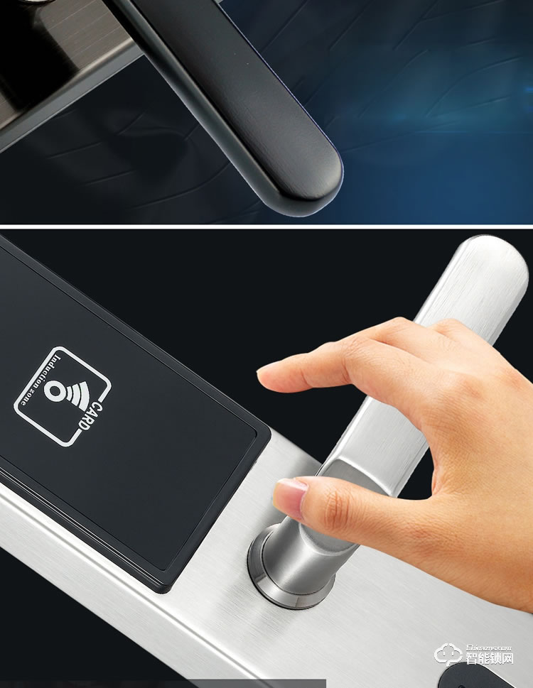 居頂指紋鎖 酒店鎖賓館電子鎖 