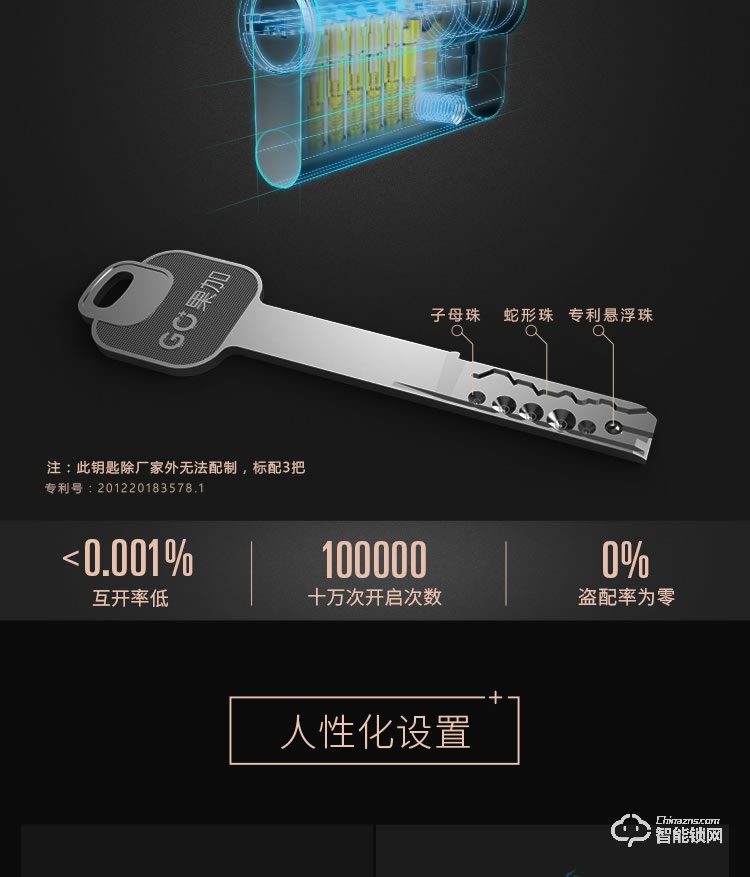 火河智能鎖 互聯網APP開鎖智能鎖